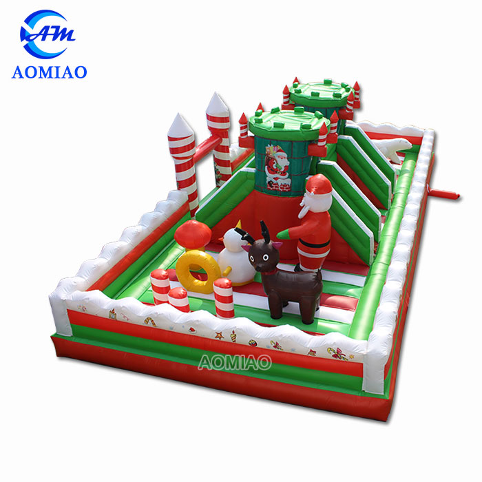 39FT Christmas Inflatable Amusement Park Backyard Playground - FC1803 1