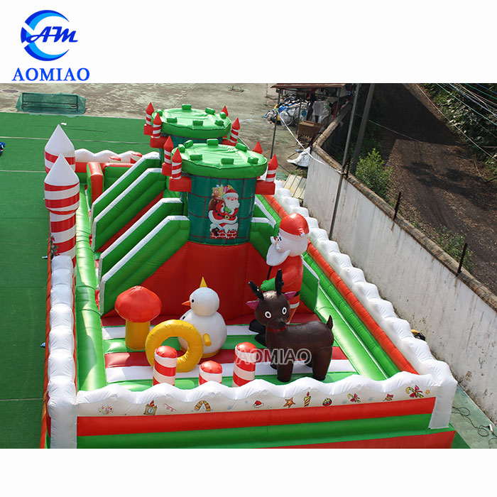 39FT Christmas Inflatable Amusement Park Backyard Playground - FC1803 2