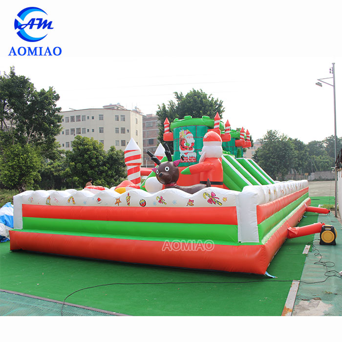 39FT Christmas Inflatable Amusement Park Backyard Playground - FC1803 5