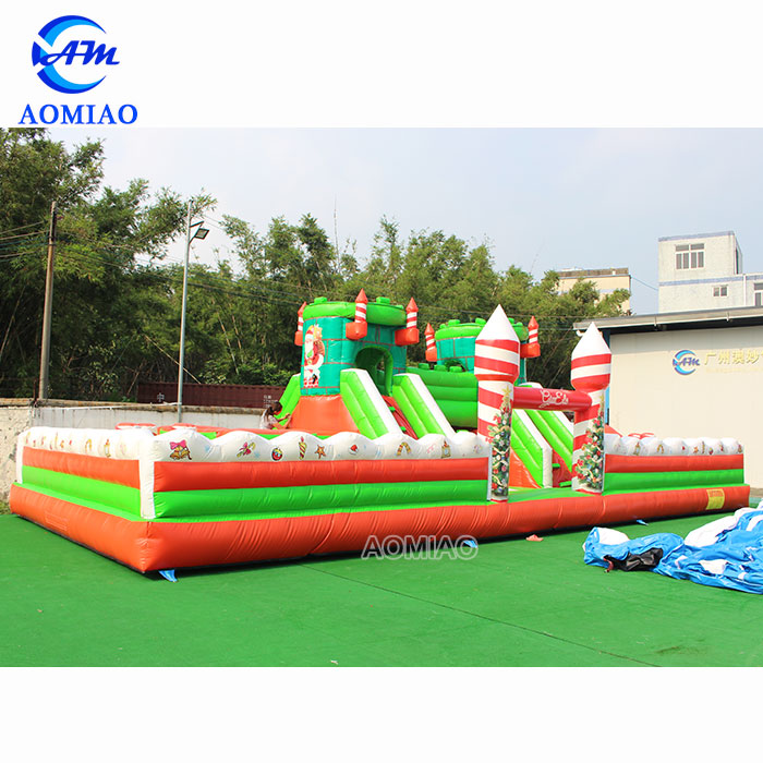 39FT Christmas Inflatable Amusement Park Backyard Playground - FC1803 4