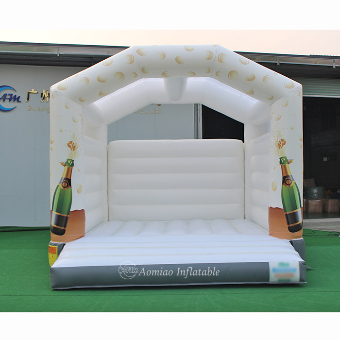 5mx4m Cheap White Inflatable Bounce House Inflatable Bouncers For Sale - BO1792 1