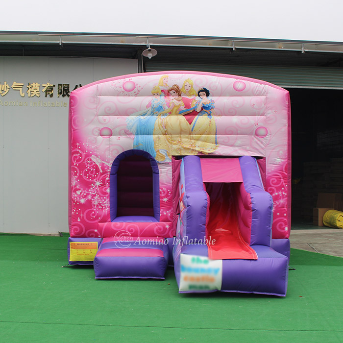 5m x 4m Commercial Indoor Inflatable Bouncer - Snow White Theme BO1793 1