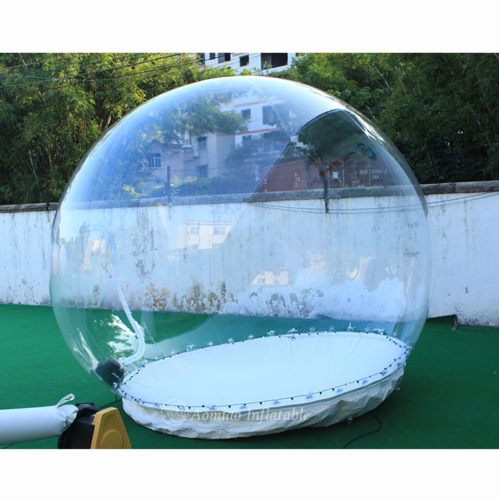 Dia 2m Clear Tent Inflatable Yard Decorations Christmas Blow Up Snow Globe 3