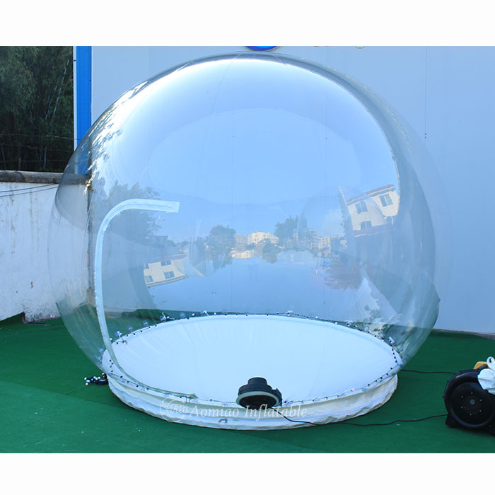 Dia 2m Clear Tent Inflatable Yard Decorations Christmas Blow Up Snow Globe 5