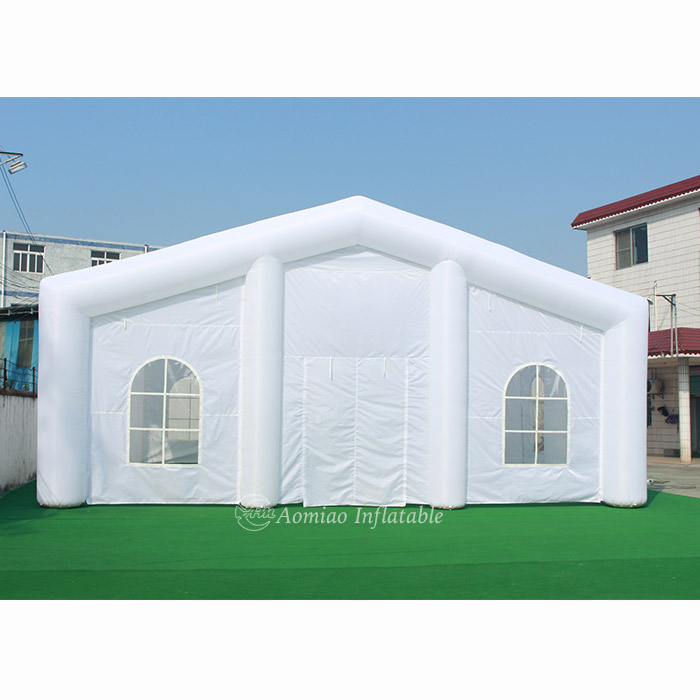 10m x 10m White Large LED Inflatable Wedding Tent Inflatable Lawn Tent 5