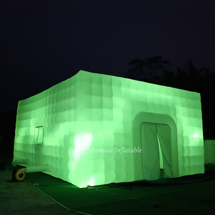 30ft x 23ft LED Light Inflatable Marquee Party Tent Camping Tent 3