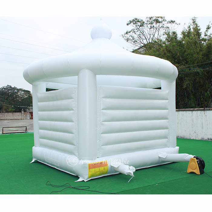 White Wedding Bounce House Inflatable Bouncer 6