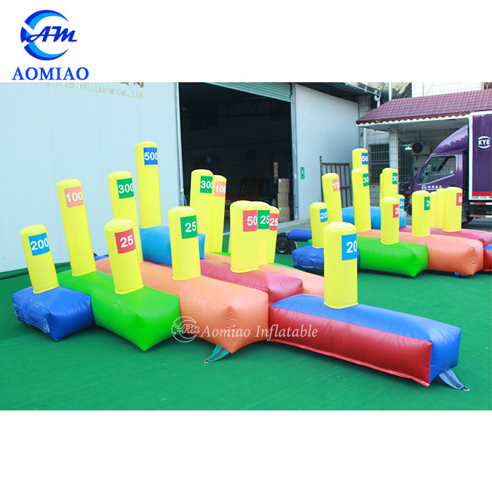 4mL x 3mW Giant Inflatable HULA HOOP Ring Toss Game 4