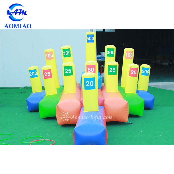 4mL x 3mW Giant Inflatable HULA HOOP Ring Toss Game 3