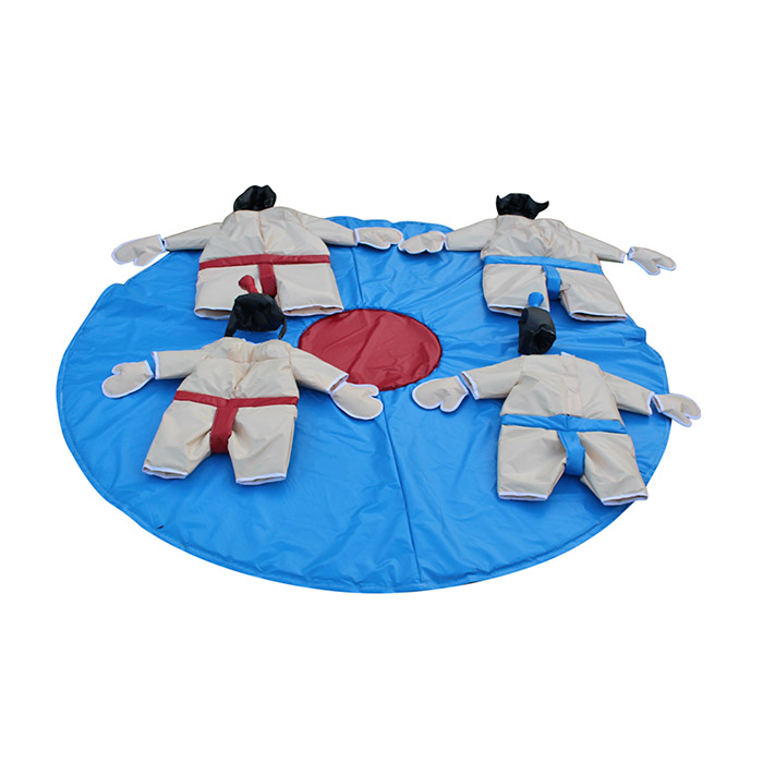 4m Dia Sumo Wrestling Suits With Round Mat 1