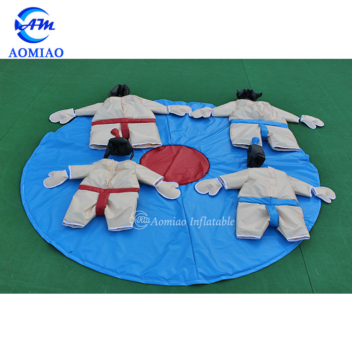 4m Dia Sumo Wrestling Suits With Round Mat 5