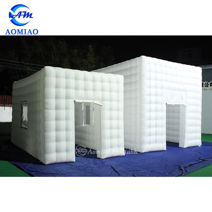 LED White Inflatable Marquee Cube Tent 5