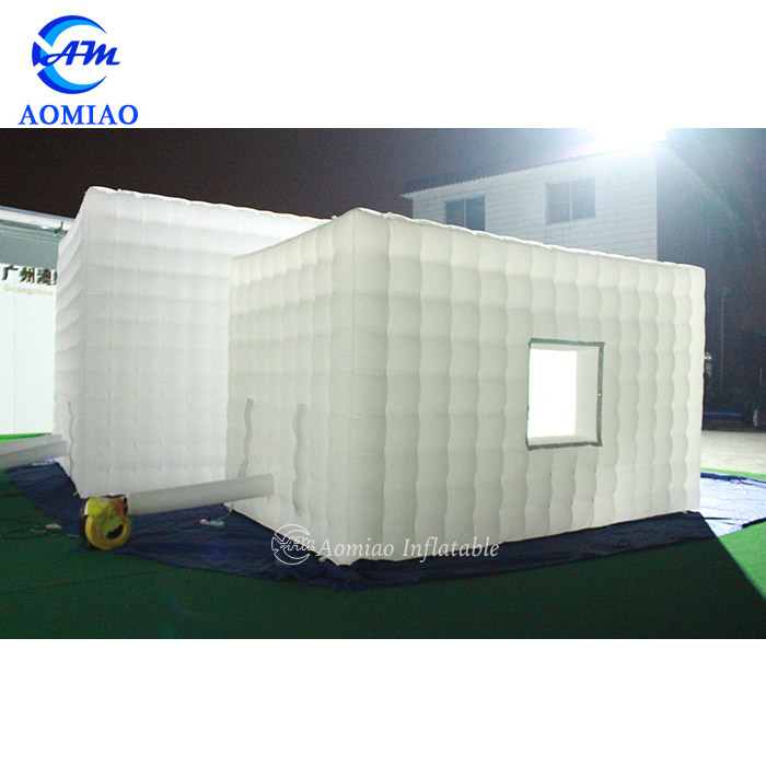 LED White Inflatable Marquee Cube Tent 6