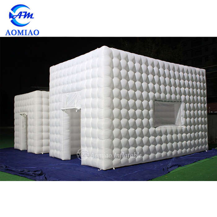 LED White Inflatable Marquee Cube Tent 4