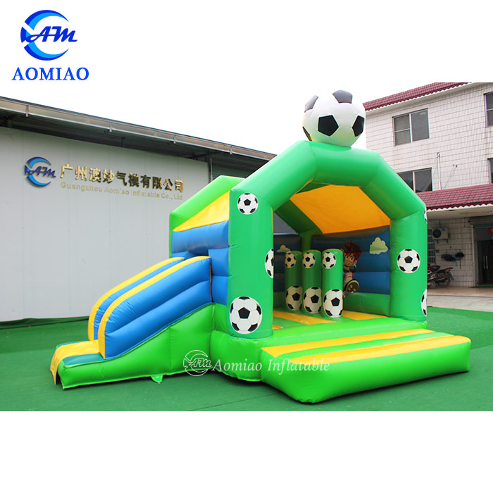 Football Bouncy Castle Slide Combo 1