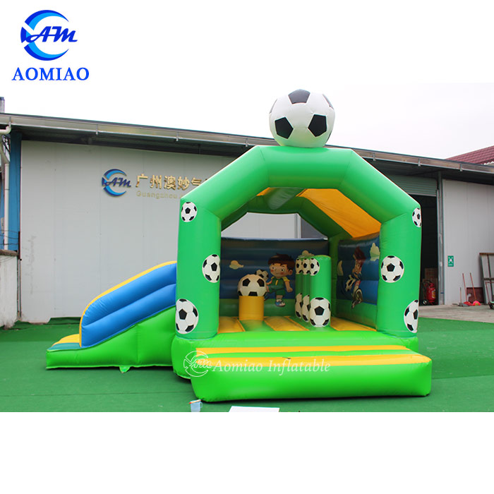 Football Bouncy Castle Slide Combo 2