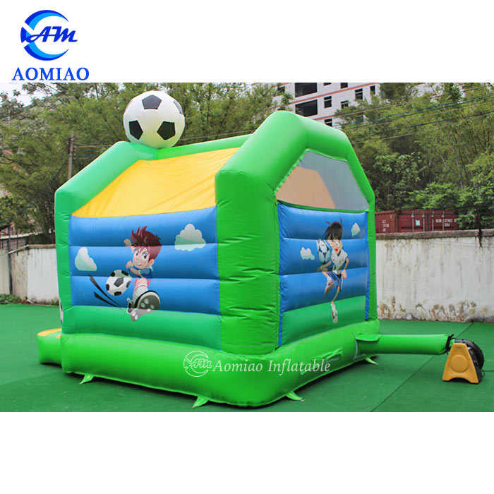 Football Bouncy Castle Slide Combo 3
