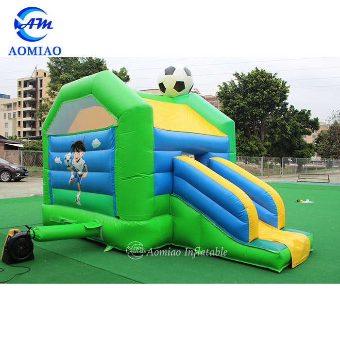 Football Bouncy Castle Slide Combo 5