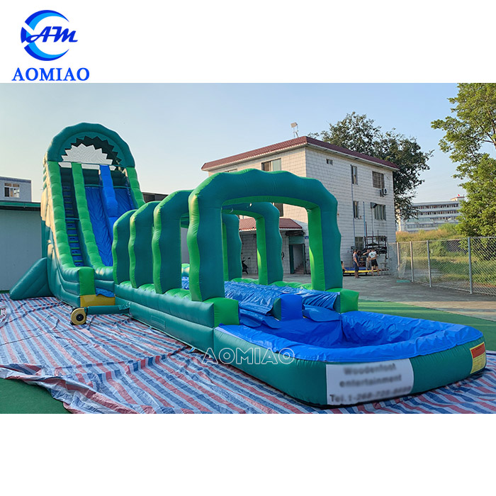 Hurricane Hulk Inflatable Water Slide 4