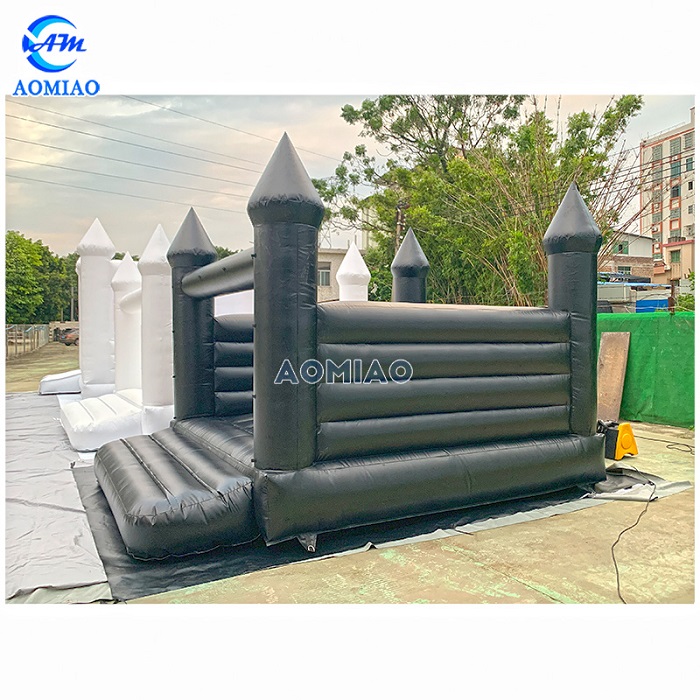 13ft black color bounce house 3