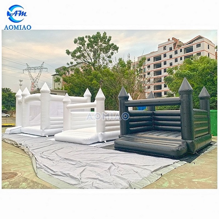 13ft black color bounce house 5