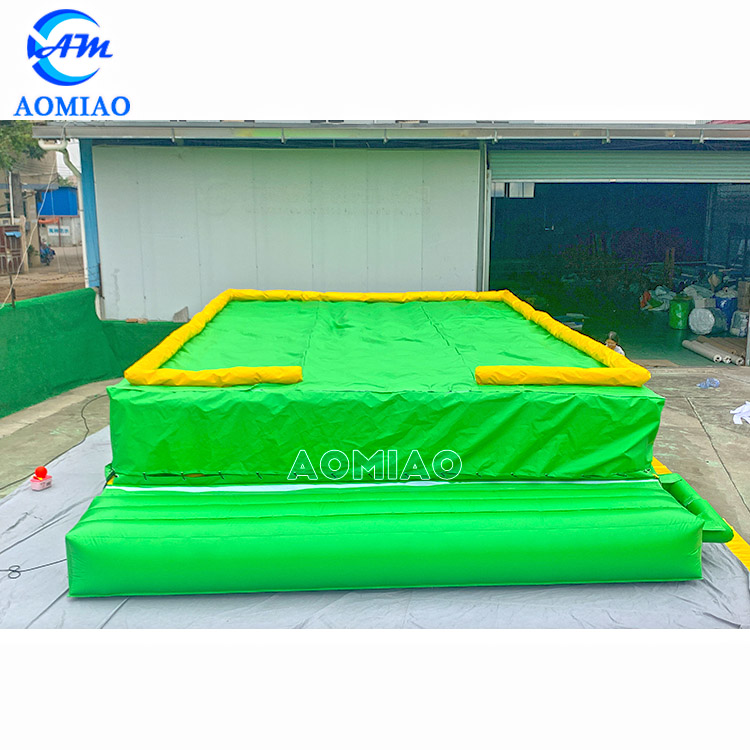Inflatable freefall air bag for safety landing 3