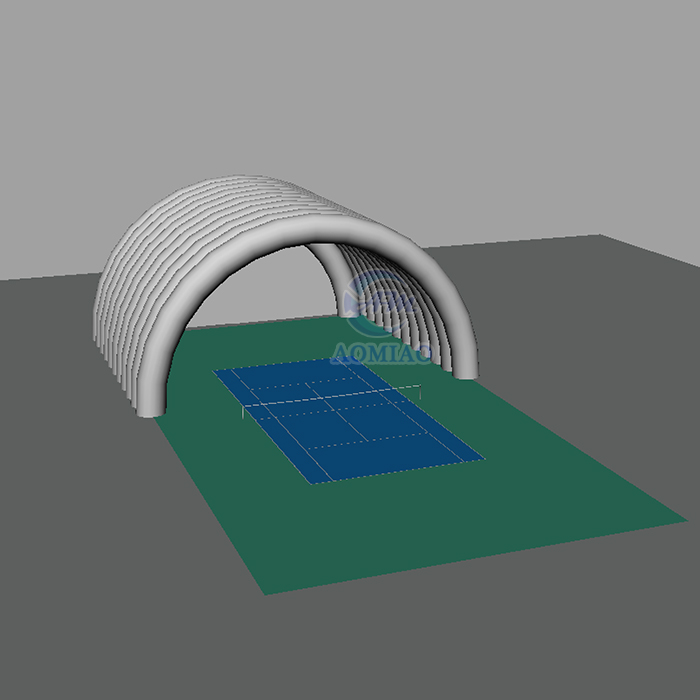 Custom Inflatable tennis Tent Inflatable Structure for sport court 1