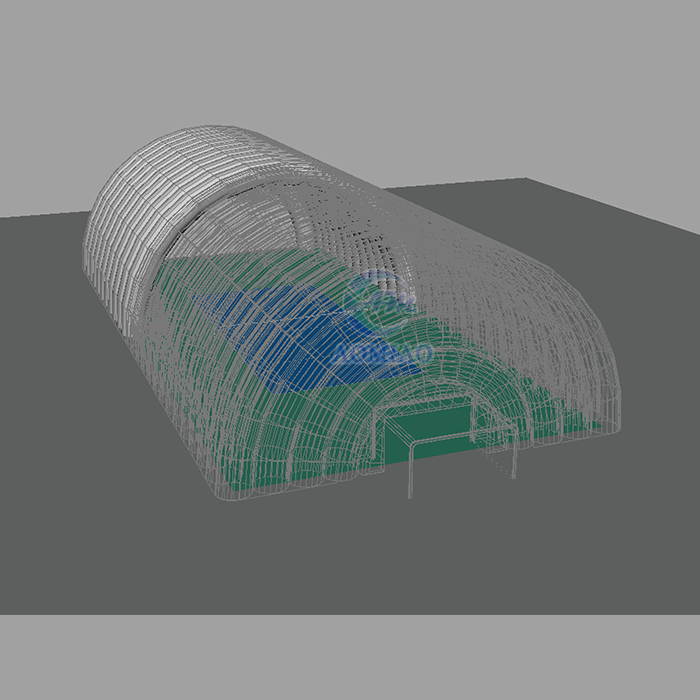 Custom Inflatable tennis Tent Inflatable Structure for sport court 3