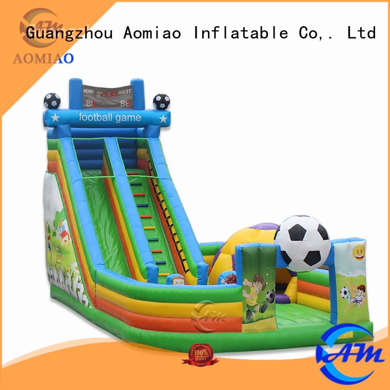 combo truck pool inflatable slide AOMIAO 1