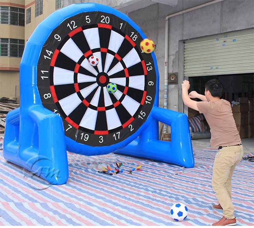 Hot blue foot darts soccer AOMIAO Brand 7