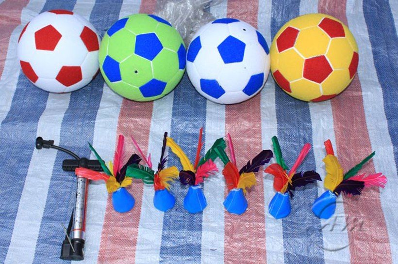 Hot blue foot darts soccer AOMIAO Brand 9