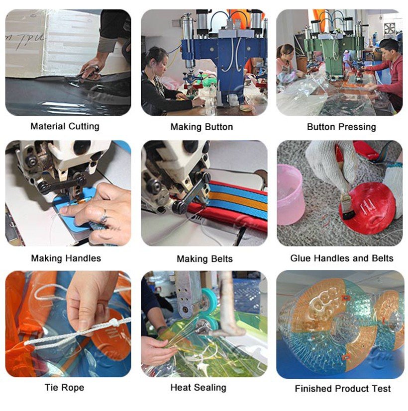 inflatable zorb rolling field roller AOMIAO Brand 8