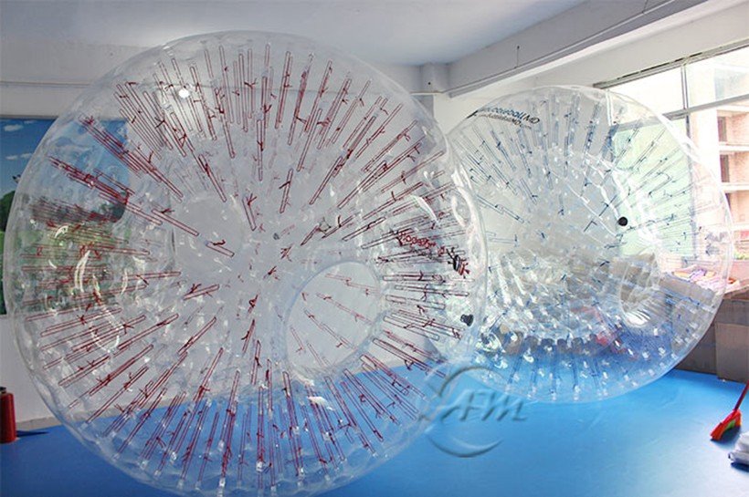 dot
 Quality AOMIAO Brand tpu zorb ball giant
 colorful 3