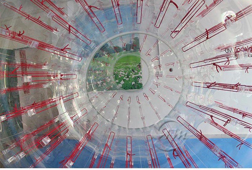 dot
 Quality AOMIAO Brand tpu zorb ball giant
 colorful 5