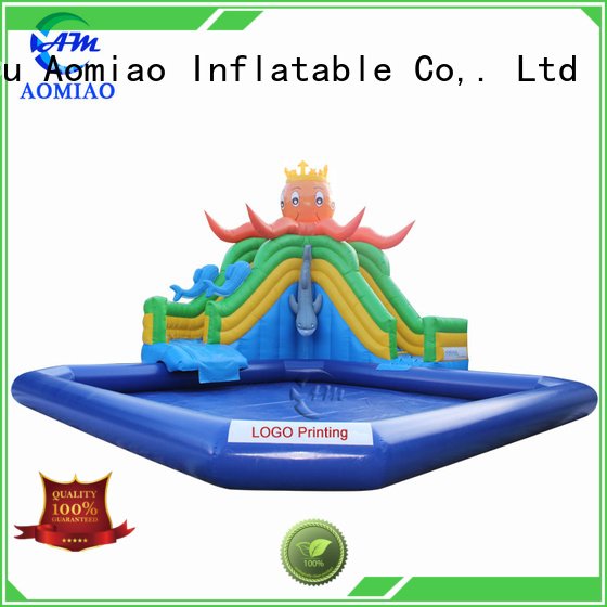 AOMIAO water slides for sale monster dry soccer 1