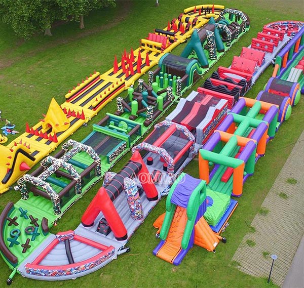 inflatable obstacles OEM backyard obstacle course AOMIAO 3