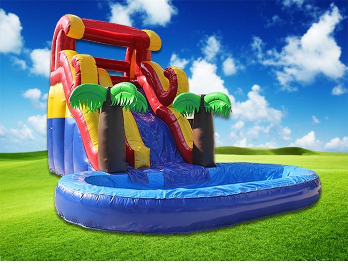 Quality AOMIAO Brand inflatable monster inflatable slide 2