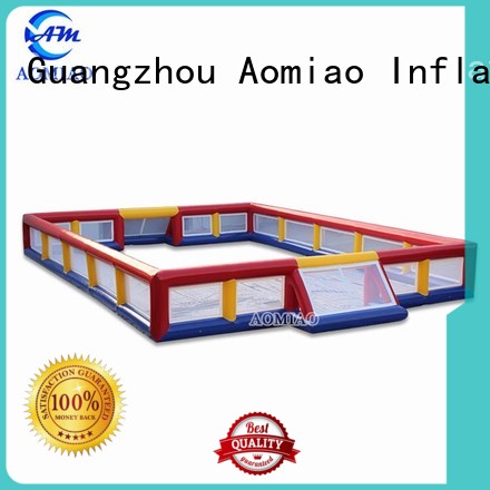 soap soccer field AOMIAO Brand inflatable football field supplier 1