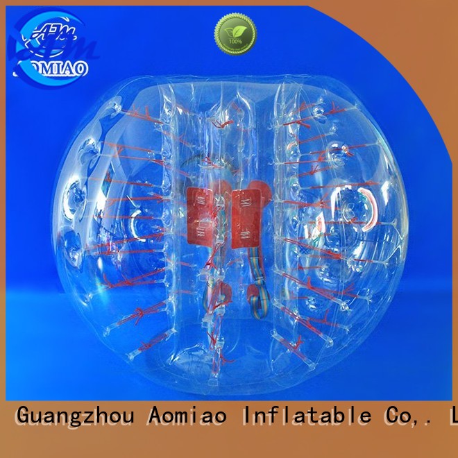 Wholesale inflatable bubble ball soccer holes AOMIAO Brand 1