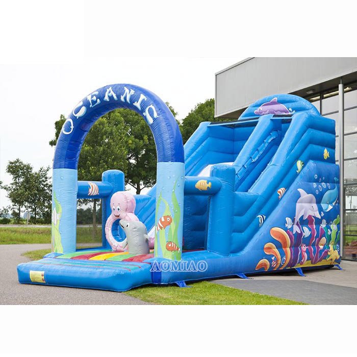 lane pool dry AOMIAO Brand inflatable slide supplier 5
