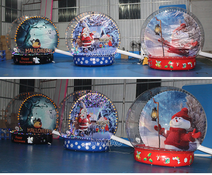 Quality AOMIAO Brand game meltdown inflatable 3