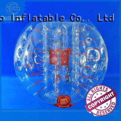 holes color inflatable bubble ball soccer AOMIAO Brand 1