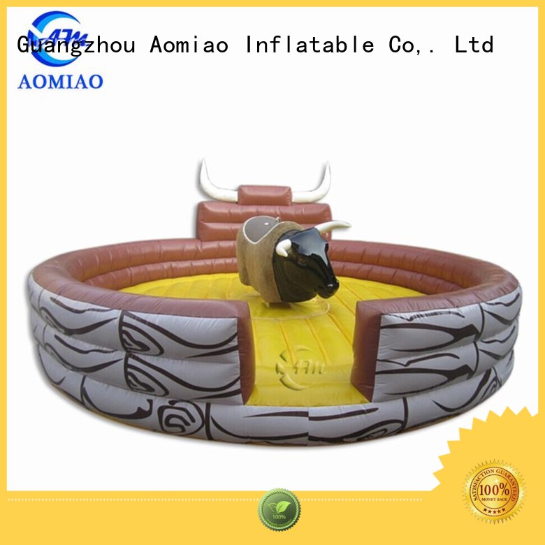 inflatable bull OEM mechanical bull AOMIAO 1