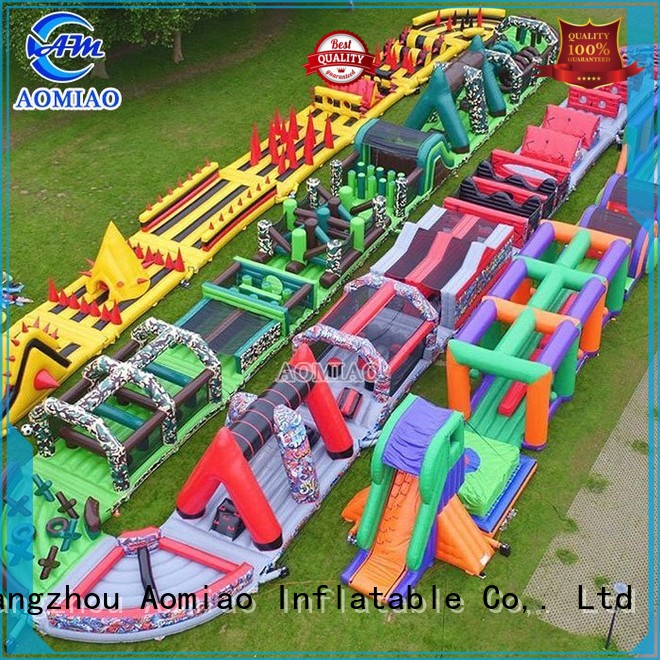 commercial obstacles backyard obstacle course shark AOMIAO Brand company 1