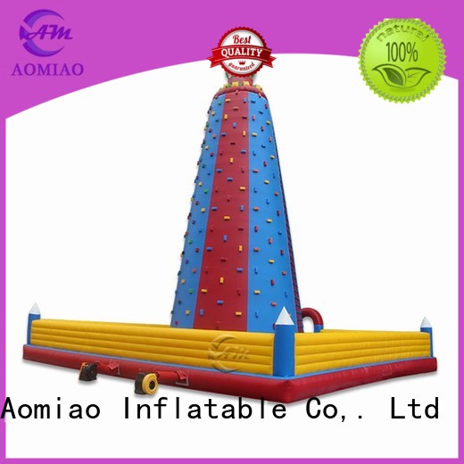 Quality AOMIAO Brand inflatable rock climbing wall 1