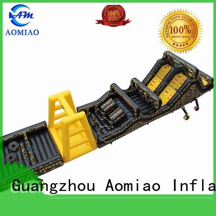 commercial inflatable inflatable obstacle course obstacles shark AOMIAO Brand 1