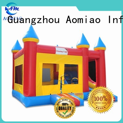 AOMIAO Brand bounce basketball basketball bounce house kids supplier 1