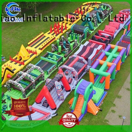 shark commercial inflatable obstacles inflatable obstacle course AOMIAO Brand 1