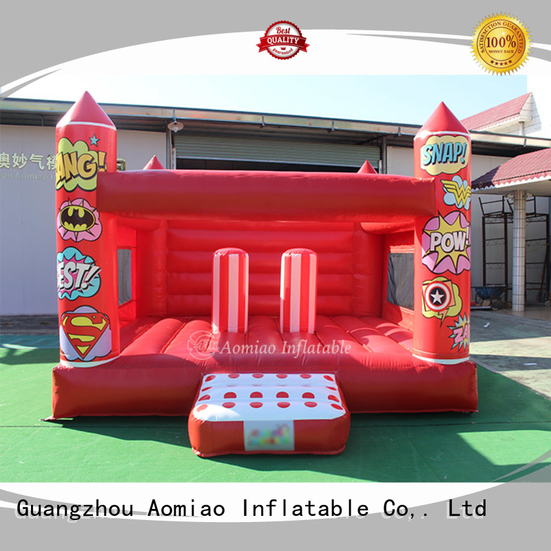 inflatable jungle jumping AOMIAO Brand bounce house for sale manufacture 1