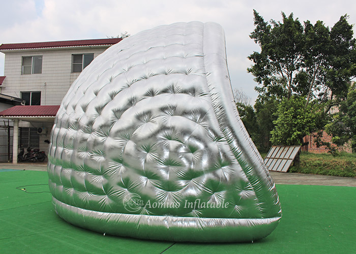 silver Custom tent cheap inflatable tent giant AOMIAO 4